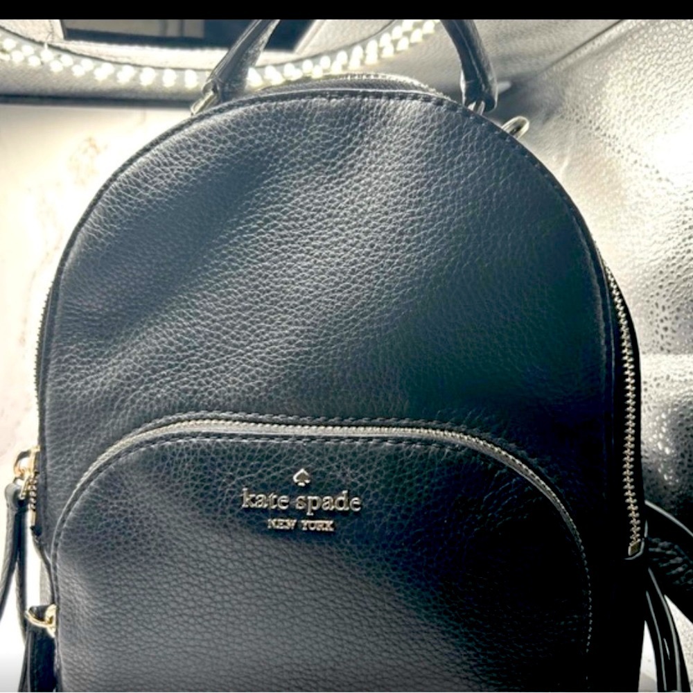 Black Kate Spade Mini BackPack #2